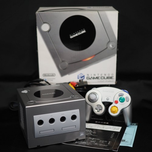 Used Nintendo GameCube Console System DOL-101 Silver Boxed [NTSC-J, NTSC-U/C] - Tested & Working