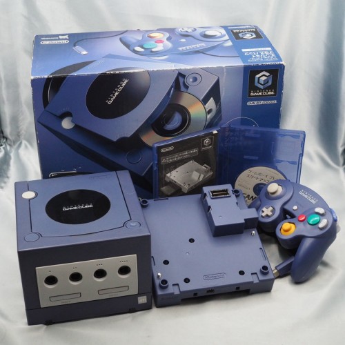 Used Nintendo GameCube Console System Violet + Game Boy Player Enjoy Plus Pack Boxed [NTSC-J] [NTSC-U/C] - Tested & Working