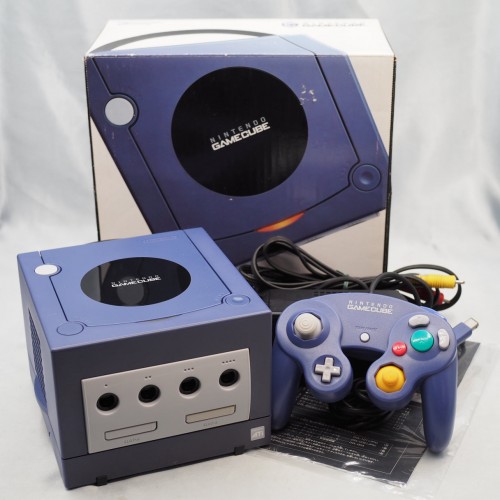 Used Nintendo GameCube Console System Violet Boxed [NTSC-J] [NTSC-U/C] [Modified] - Tested & Working