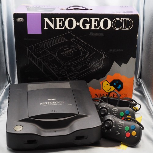 Used SNK Neo Geo CD System  CD-T01 [2 Controllers](Boxed & Serviced) | enjoy Game Japan - Tested & Working