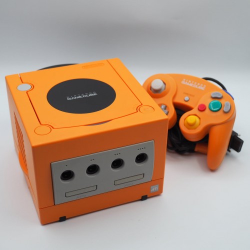 Used [Console Only, Refurbished] Nintendo GameCube Orange  DOL-001 [NTSC-J] [NTSC-U/C] [Modified]Enjoy Game Japan - Tested & Working