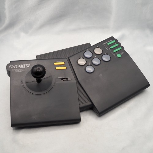 Used CAPCOM POWER STICK FIGHTE / CPF Fighter-A Famicom & Super Famicom Controller CPS-A10CA [No Cable] - Tested & Working