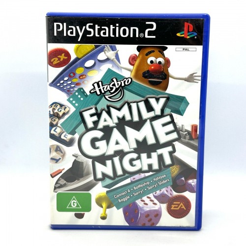 Hasbro Family Game Night - PlayStation 2 / PS2 Game [DW]