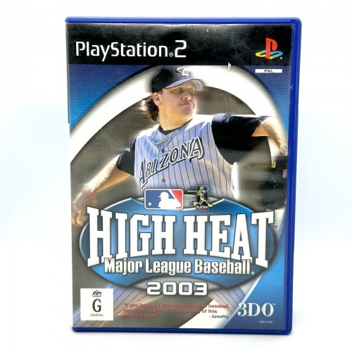 High Heat Major League Baseball 2003 MLB - PlayStation 2 / PS2 Game [DW]