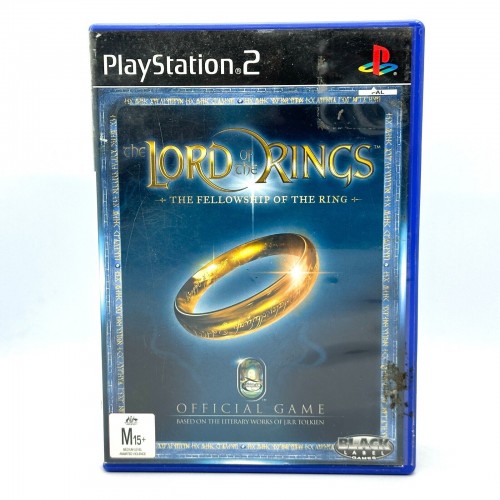 Lord of the Rings: The Fellowship of the Ring - PlayStation 2 / PS2 Game [DW]