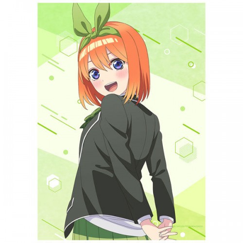 The Quintessential Quintuplets Specials [New Illustration] B2 Wall Scroll Yotsuba (On the Stairs, Looking Back Ver.)