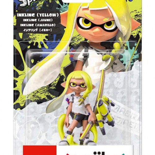 Nintendo Splatoon Series Amiibo Ink Ring [Yellow] Japan