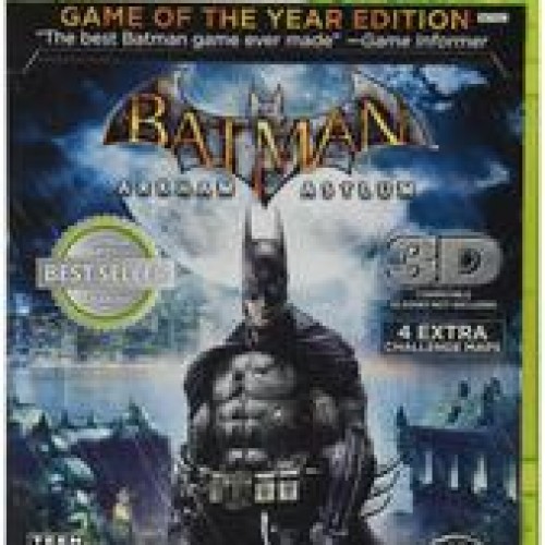 Batman: Arkham Asylum [Game Of The Year Edition Platinum Hits] | (CIB) (Xbox 360)