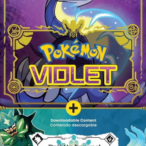 Pokemon Violet + The Hidden Treasure Of Area Zero [004 Revision] - Nintendo Switch Sealed New Game