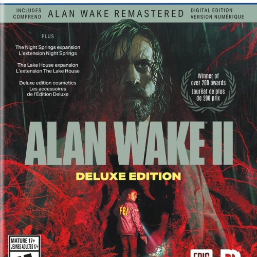 Alan Wake 2 [Deluxe Edition] - Playstation 5 Sealed New Game