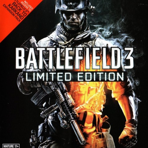 Battlefield 3 [Limited Edition] - Xbox 360 Game, Box, and Art