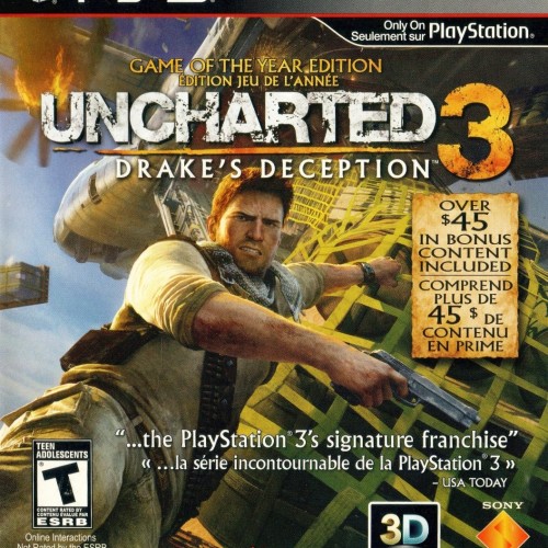 Uncharted 3: Drakes Deception [Game of the Year] - Playstation 3 Game Only
